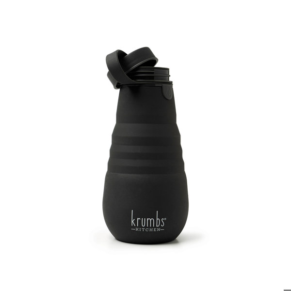 Krumbs Kitchen Essentials Collapsible Silicone Water Bottle