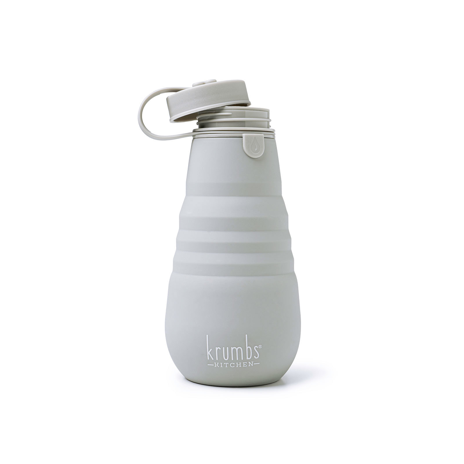 Krumbs Kitchen Essentials Collapsible Silicone Water Bottle